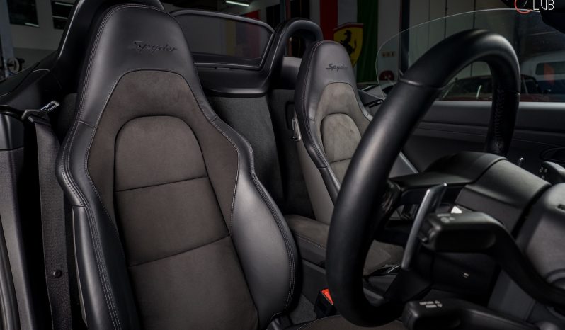 2021 Porsche 718 Boxster Spyder Auto For Sale